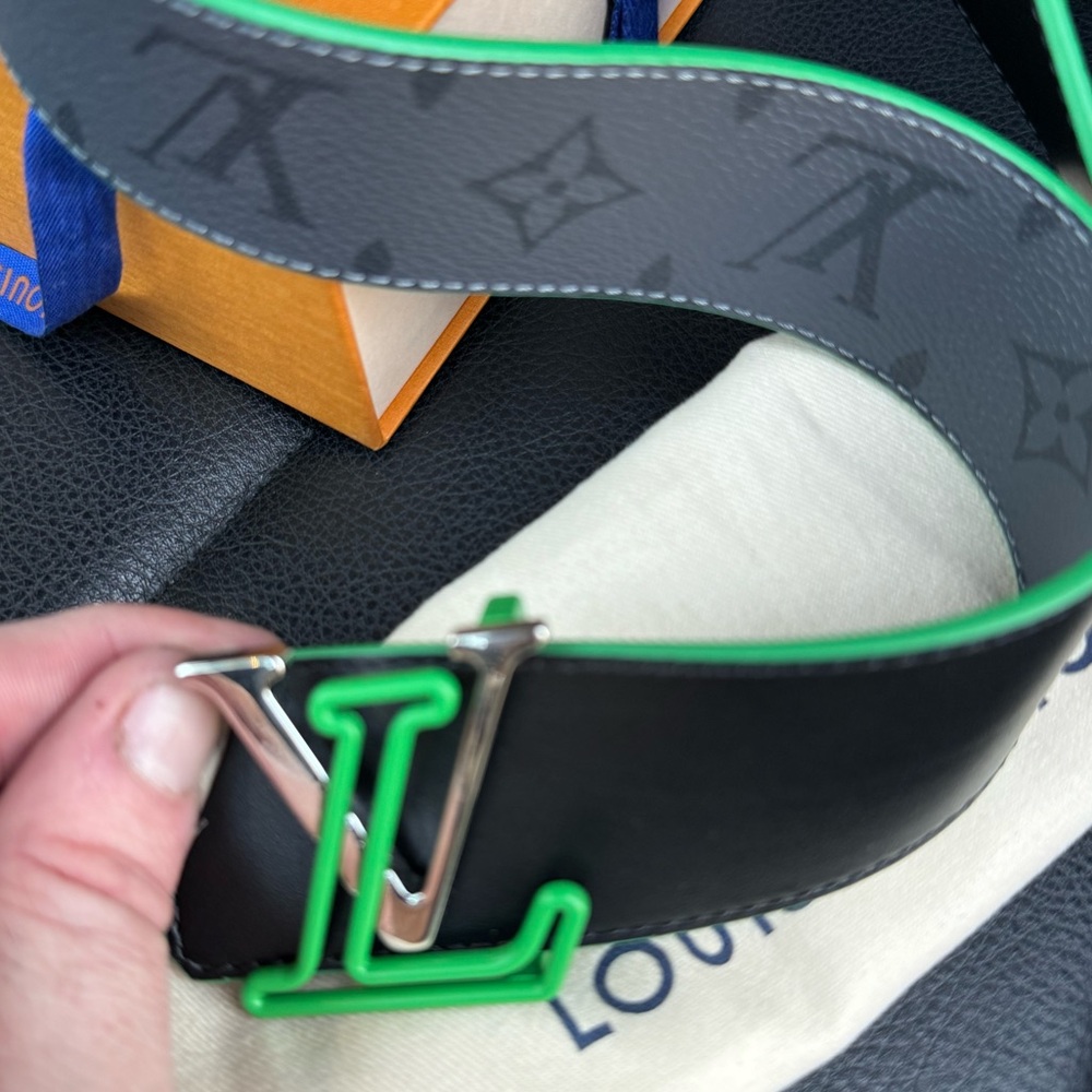 NWTS Louis Vuitton Line Reversible 40mm Belt - Picture 2 of 10
